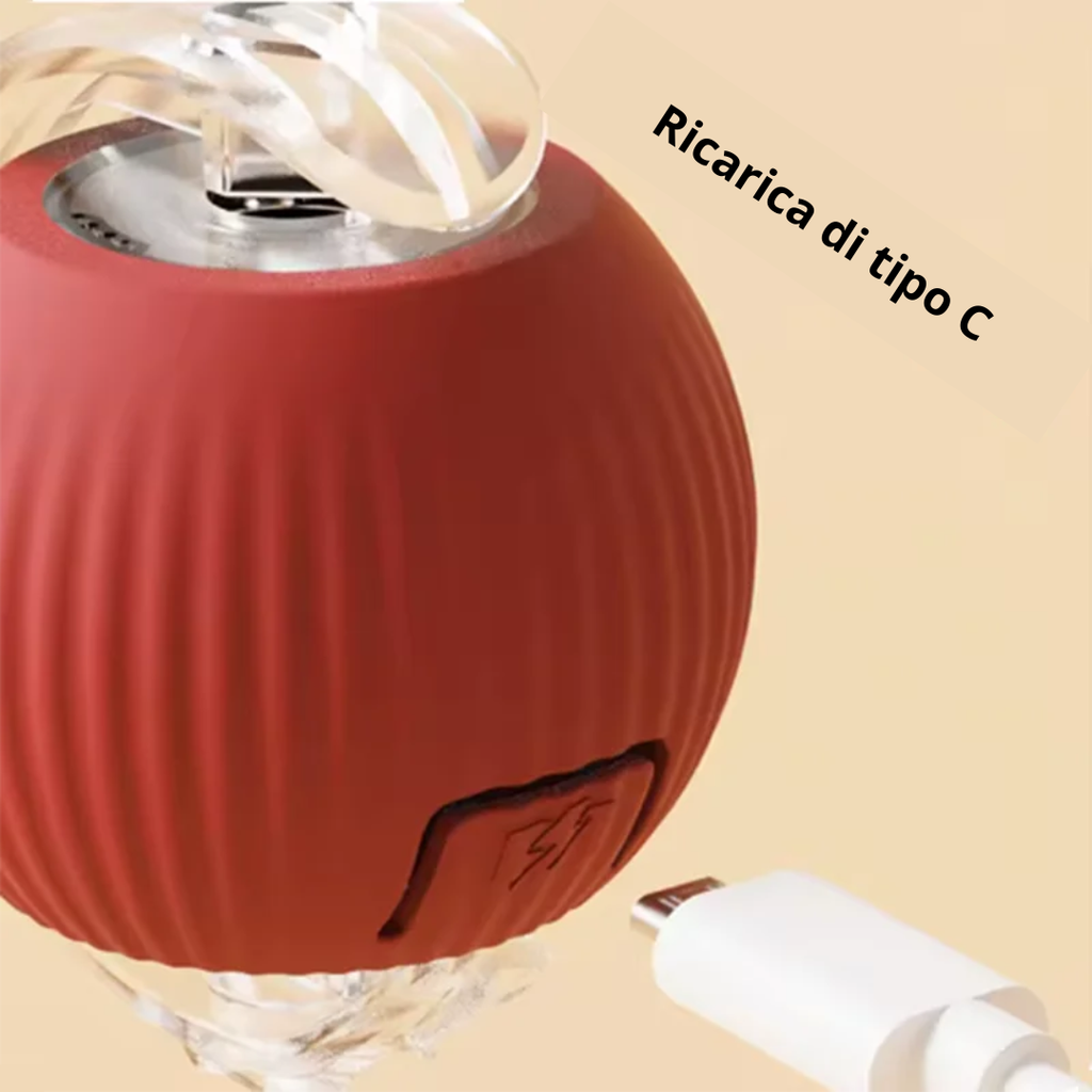 Palla per gatti interattiva automatica