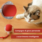 Palla per gatti interattiva automatica