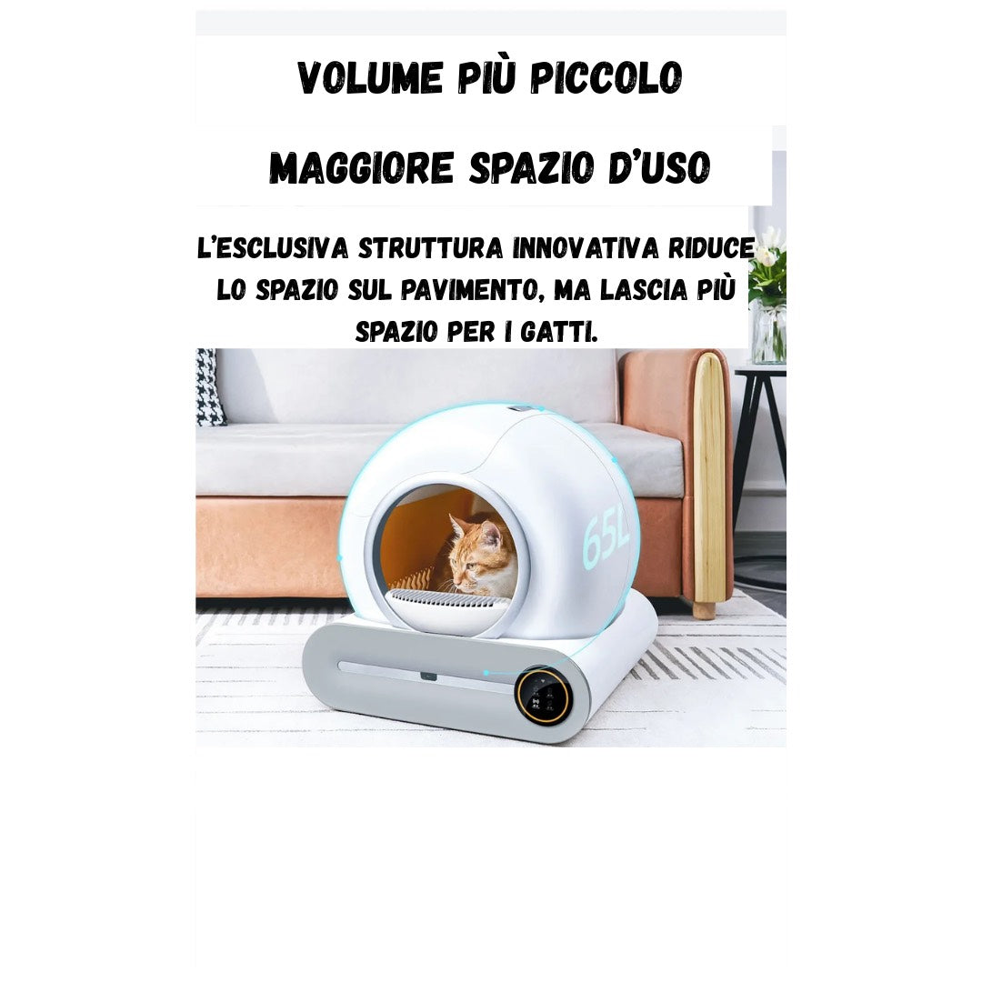 Lettiera per gatti automatica